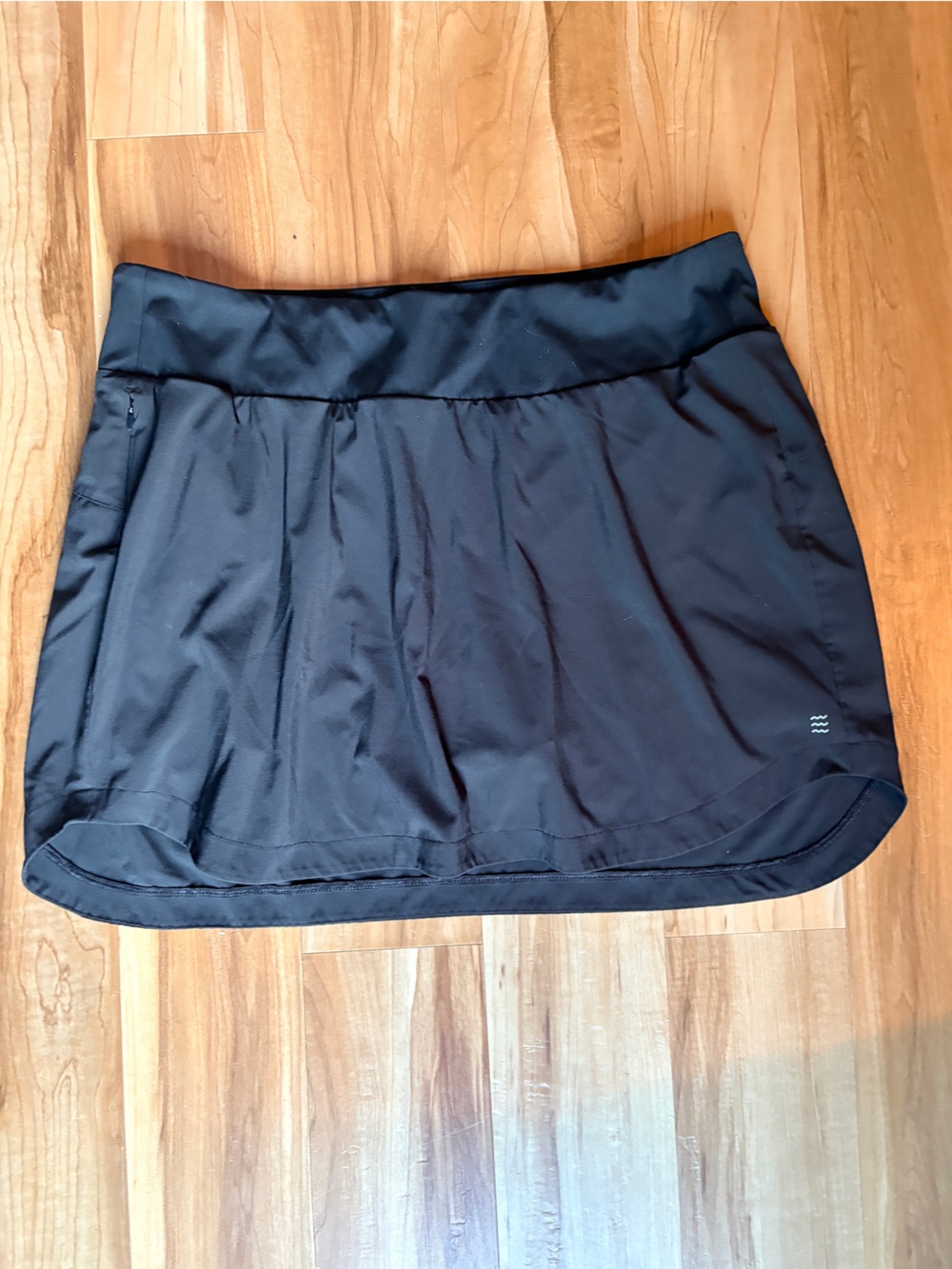 Free Fly Black Breeze Active Skort - Long Tennis Golf XL